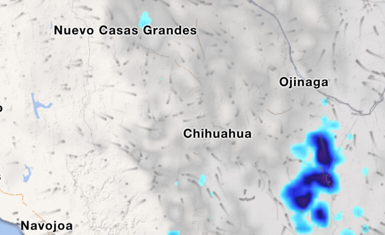  Monzón mexicano mantendrá pronóstico de lluvias en las regiones sur y oriente; sin precipitaciones para hoy en Chihuahua capital