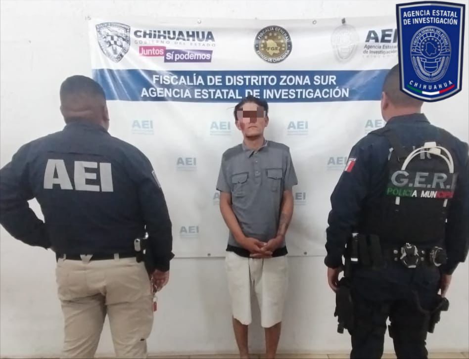 Detenido en flagrancia por el robo de una motocicleta en Parral