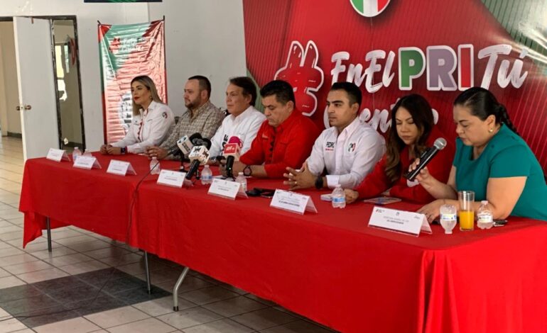  Anuncia Jorge Meade que PRI irá solo por todas las candidaturas rumbo al 2027