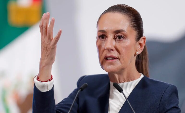  Sheinbaum defiende la elección judicial para construir “un verdadero estado de Derecho”