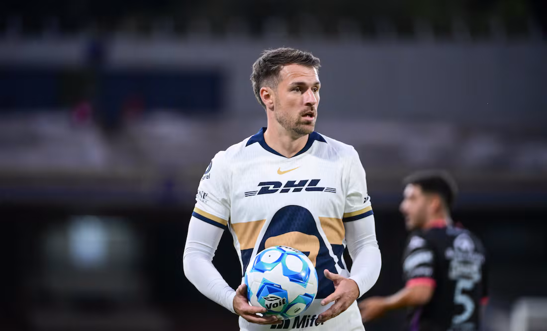Aaron Ramsey DEBUTA con Pumas; el galés hace su presentación en el futbol mexicano