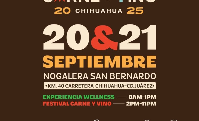  Experiencia Wellness en el Festival de Carne y Vino promueve bienestar de los colaboradores: COPARMEX Chihuahua