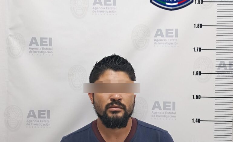  Detiene AEI a dos masculinos por violencia familiar en la ciudad de Chihuahua