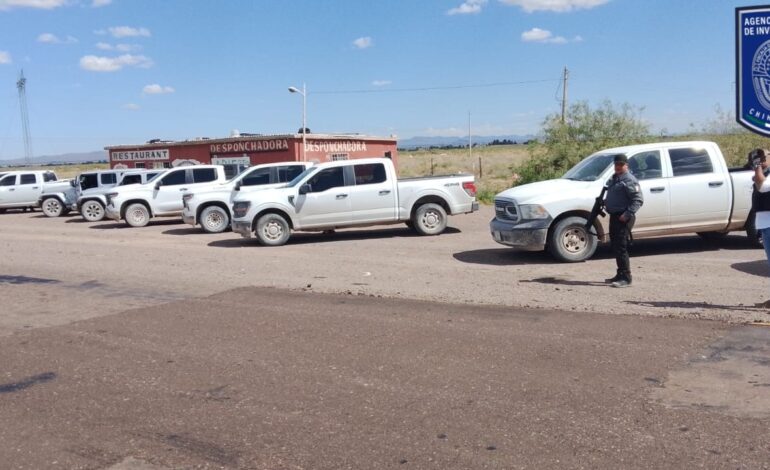  Realizan operativo de búsqueda de personas con reporte de desaparición en Villa Ahumada