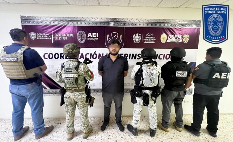  Detienen en Operativo Conjunto a 4 hombres por delitos contra la salud