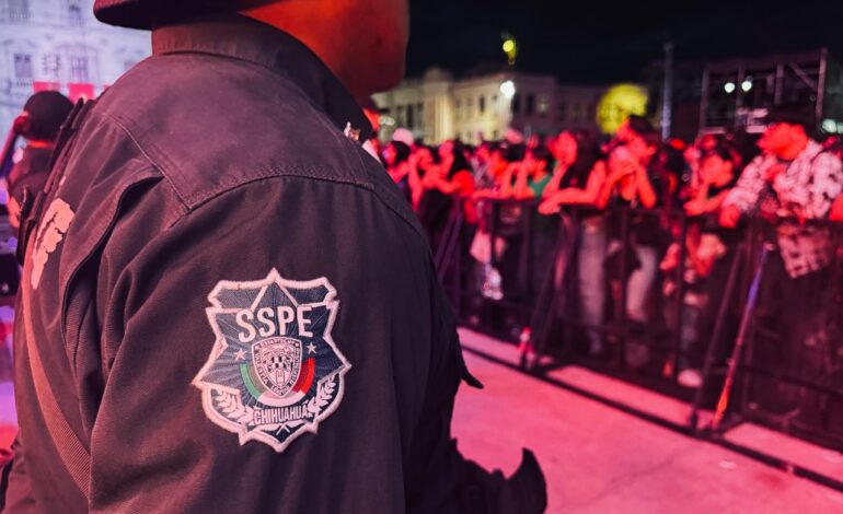  Registra Policía del Estado saldo blanco durante los festejos del Grito de Independencia en Chihuahua