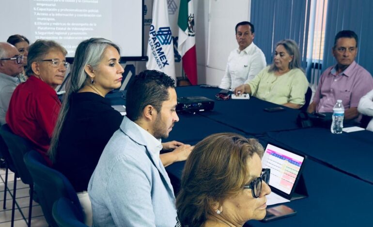  Presenta SSPE modelo de seguridad Centinela en Coparmex de Nuevo Casas Grandes