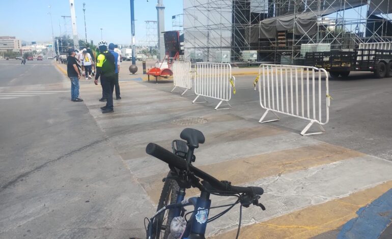  Anuncia SSPE operativo vial y cierres de calles por Fiestas Patrias