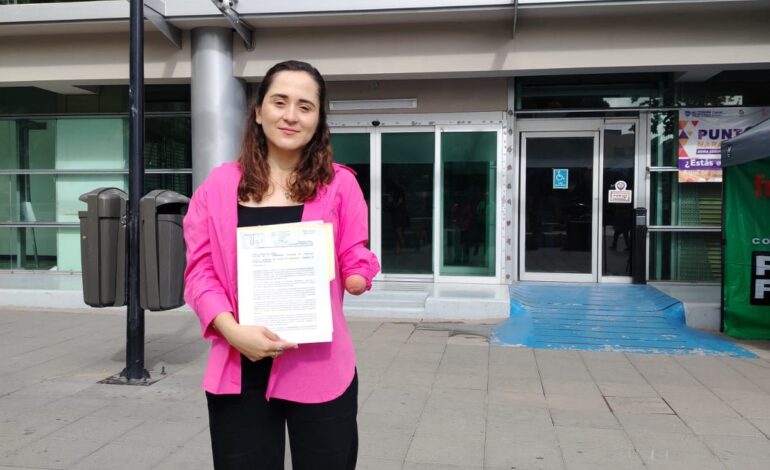  Atleta Paralímpica, Daniela Martínez, exige la implementación de un protocolo de atención a personas con discapacidad en la UACH