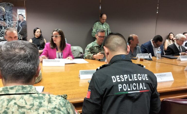  Presidenta del TSJE sostiene reunión de trabajo en Ciudad Juárez