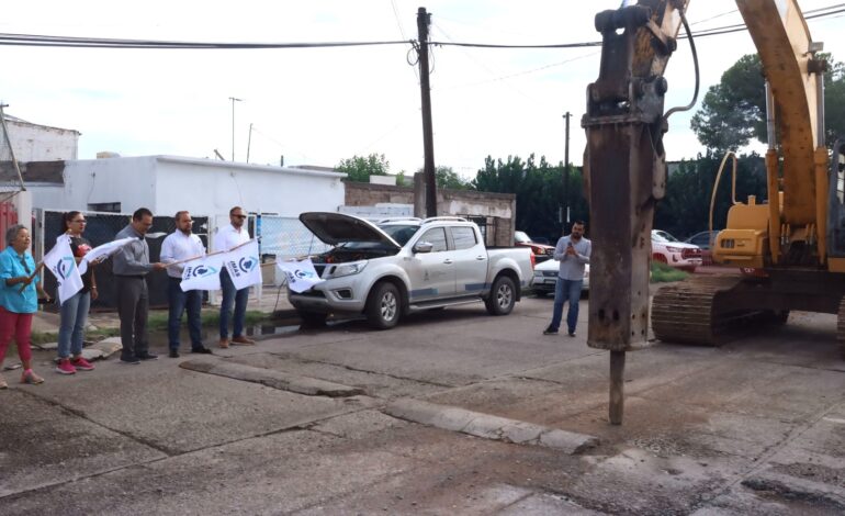  Arranca Gobierno del Estado en Delicias obra de rehabilitación del Subcolector Poniente
