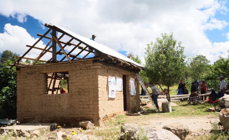  Instala JCAS  sistemas de Cosecha de Agua en Bocoyna