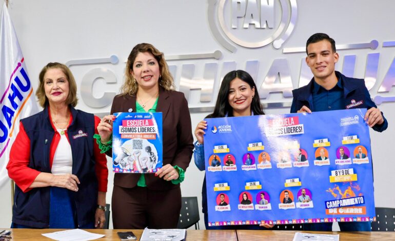  Apuesta PAN Chihuahua a la formación de nuevos liderazgos juveniles
