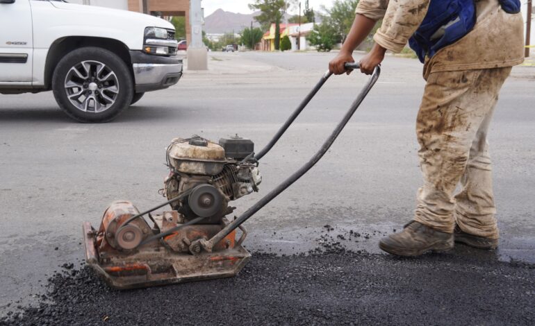 Atendió Municipio más de 2 mil baches en semana del 22 al 26 de septiembre