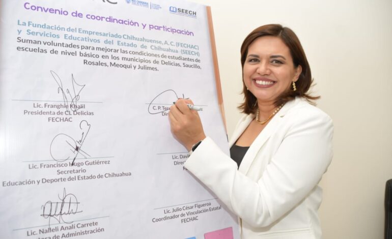  Aportarán SEECH y Fechac 4 mdp para mejorar 80 escuelas en la región centro-sur