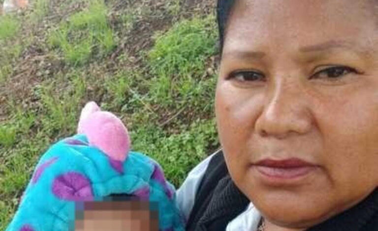  Alicia Matías se tomó una fotografía, junto a su nieta Azulet, minutos antes de explosión en el puente de la Concordia