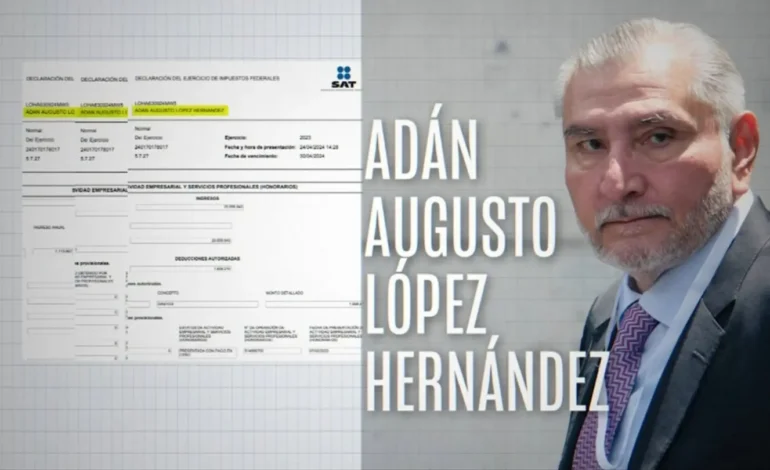  Reportaje revela que Adán Augusto López recibió 79 mdp de empresas privadas y no declaró
