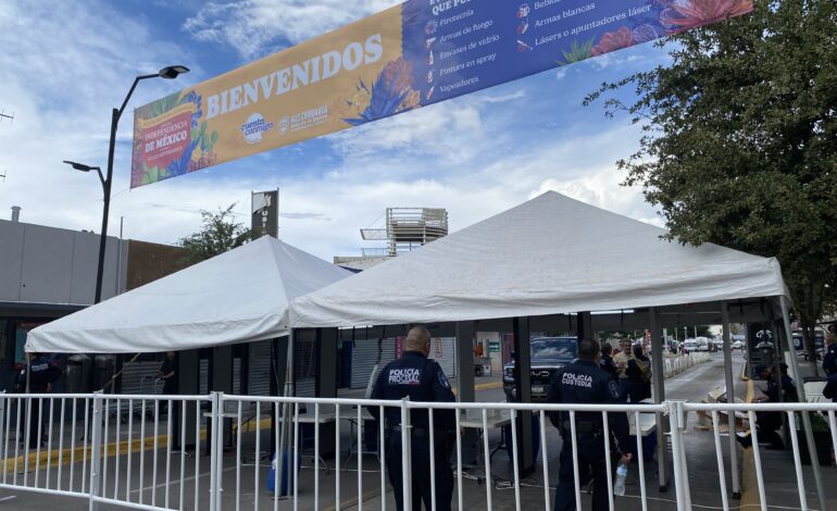  Instalan filtros de seguridad; checa que está prohibido ingresar