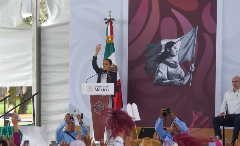  “Si me dejan terminar el sexenio, el salario mínimo aumentará en 2030”, promete Sheinbaum en gira por el Edomex