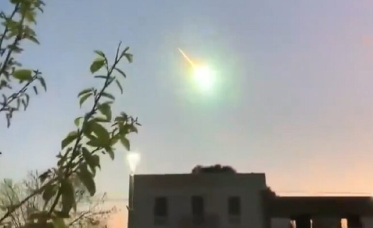  “Bola de fuego” ilumina el cielo en Argentina