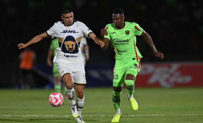  Bravos de Juárez cortan racha de Pumas al derrotarlos 3-1