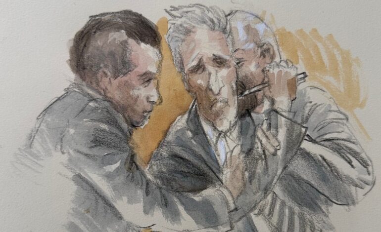  Reportan que el fallido asesino de Trump intentó quitarse la vida en plena sala judicial