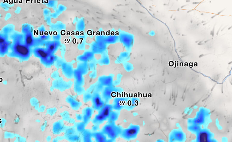  Ingresa el frente frío 4; traerá lluvias y vientos