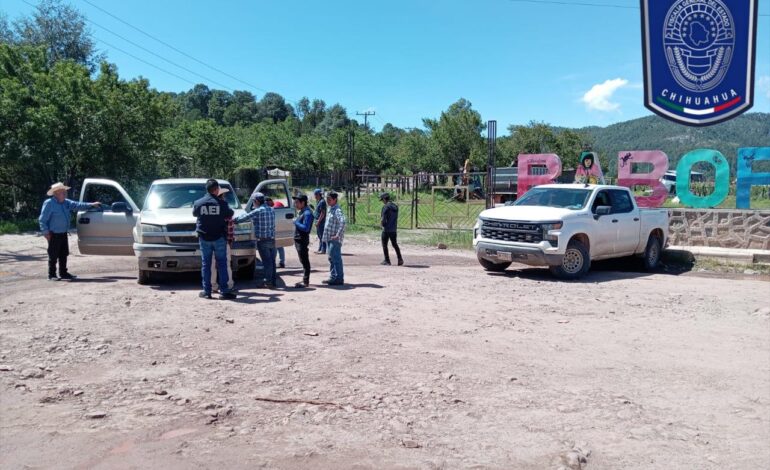  Atiende Célula BOI reporte de disparos en Guadalupe y Calvo