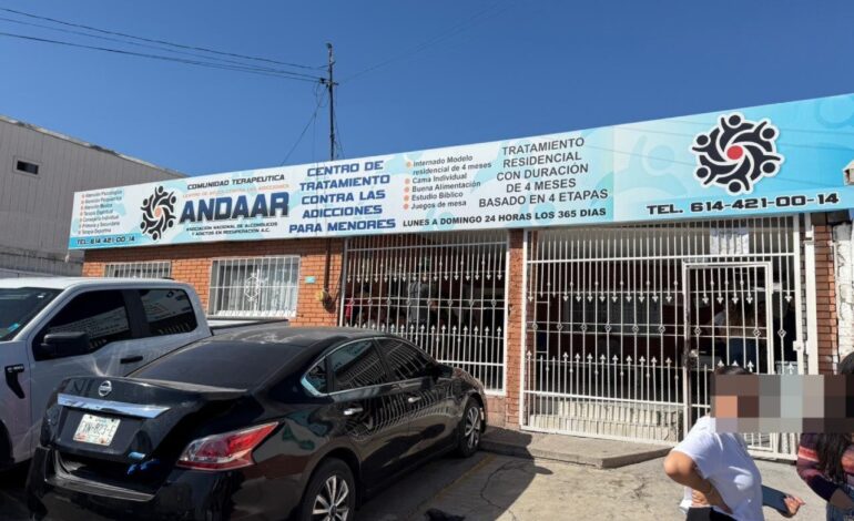  Asegura Fiscalía a 12 adolescentes de Centro de rehabilitación ANDAAR