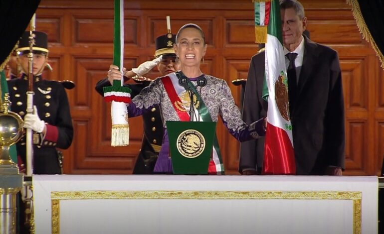  ¡Vivan las heroínas anónimas!: Claudia Sheinbaum encabeza su primer Grito de Independencia