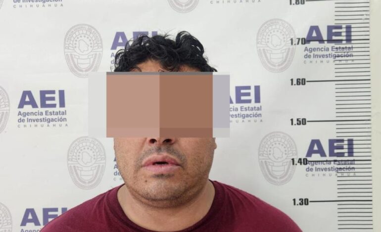  Cumplimenta AEI Norte orden de aprehensión a presunto secuestrador