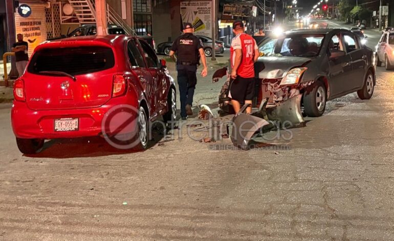  Carambola en la colonia Inalámbrica deja una mujer lesionada y cuantiosos daños