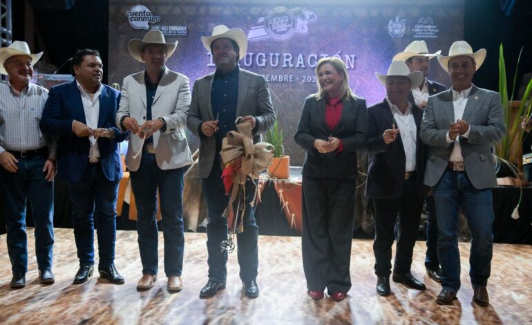  “Nada nos va a detener”: Maru Campos inaugura ExpoGan 2025