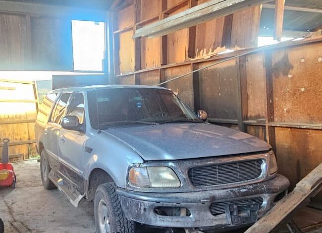  Recupera AEI camioneta robada en Santa Bárbara