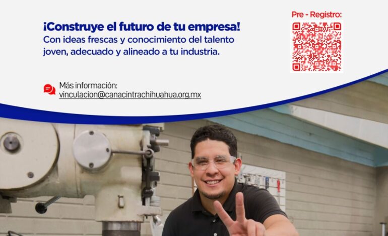 Canacintra lanza convocatoria de prácticas profesionales para estudiantes universitarios