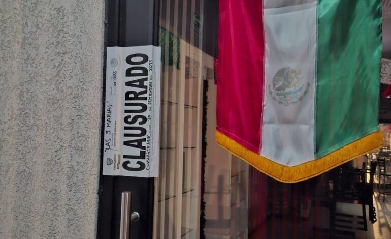  Realiza Gobernación Estatal 318 inspecciones y clausura 10 establecimientos la última semana