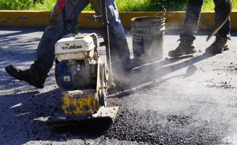  Atendió Municipio más mil 500 baches durante la semana del 15 al 19 de septiembre