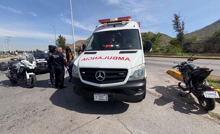  Atropellan a motociclista tras sufrir choque sobre vialidad Sacramento