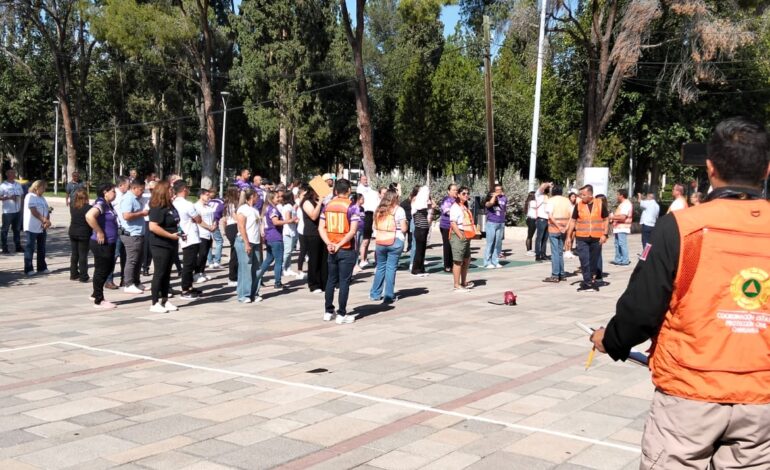  Participan más de 4 mil colaboradores de Gobierno del Estado en simulacro de emergencia simultáneo