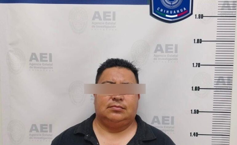  Detiene AEI a probable responsable de delitos sexuales en la colonia Campestre
