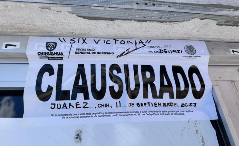  Realiza Gobernación Estatal 354 inspecciones y clausura 11 establecimientos durante la última semana