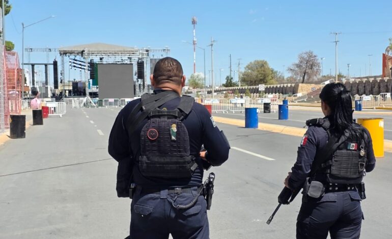  Implementa SSPM de Juárez operativo especial por festejos del Grito de Independencia