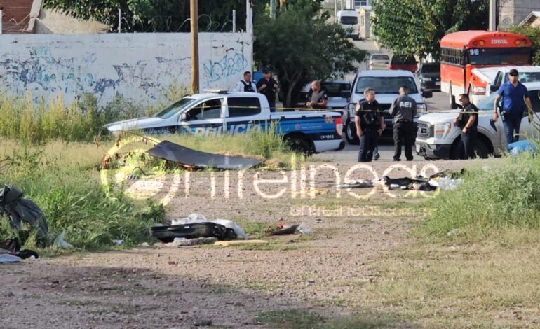  Dejan dos cuerpos mutilados en la colonia Chihuahua 2094