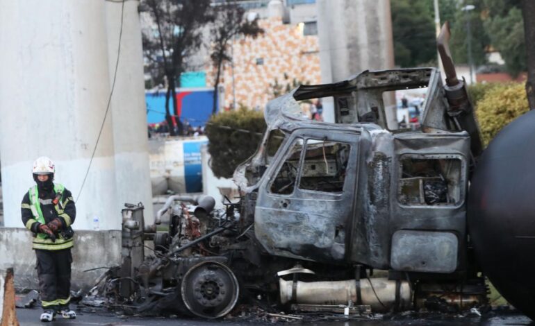  Van 25 muertos por la explosión de una pipa de gas en Iztapalapa, CDMX