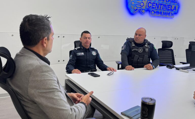  Sostiene titular de Seguridad Pública Estatal reunión estratégica con mandos policiacos en Guachochi