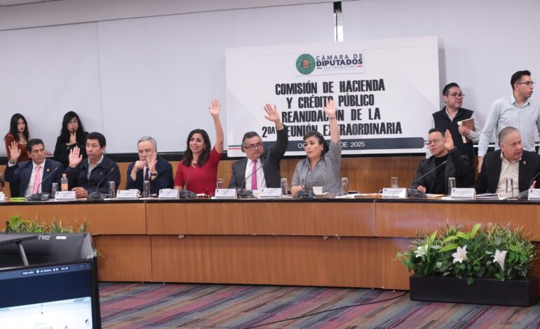  Comisión de Hacienda y Crédito Público aprobó el dictamen de la Ley de Ingresos 2026