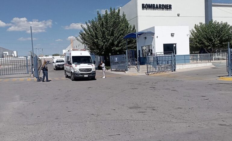  Empleada de maquiladora sufre accidente en prensa caliente
