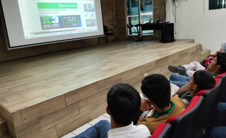  Inicia Conalep programa de certificación IC3 Spark para estudiantes y docentes de todos sus planteles