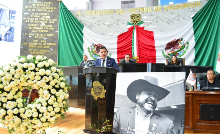  “Hay personas que trascienden los colores partidistas y una de ellas fue Luis Fernando Chacón”: Octavio Borunda