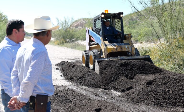  Arranca la pavimentación del tramo Gato Negro – Ojo Caliente en Camargo